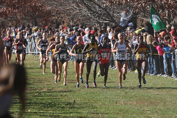 2012NCAA XC-042.JPG - 2012 NCAA D1 Cross Country Championships, November 17, 2012, held in Louisville, KY.